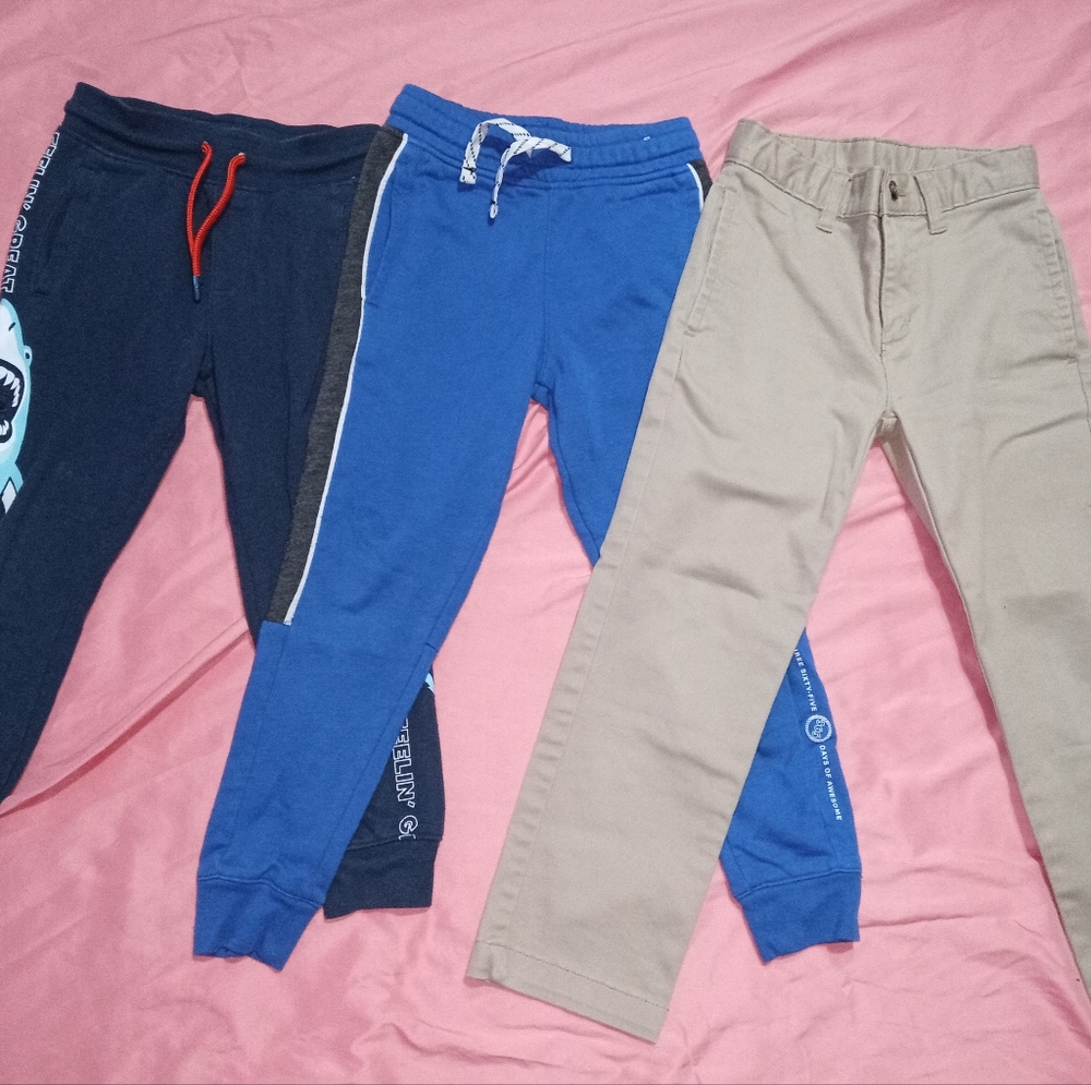 Boys 3 pair pants bundle